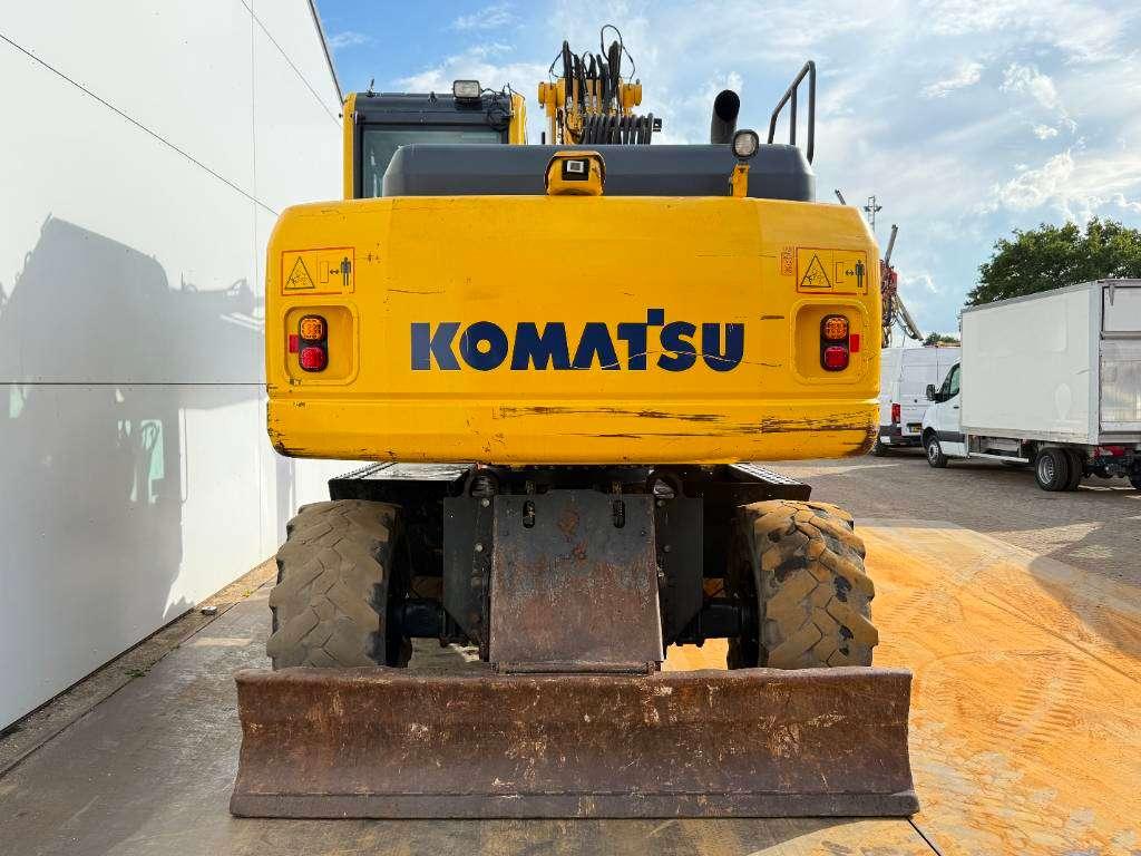 Komatsu PW160-8 - Triple Boom / Blade / Hammer Lines Photo 4
