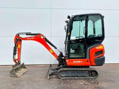 Kubota KX016-4 - Hammer Lines / Quick Coupler sold by Boss Machinery