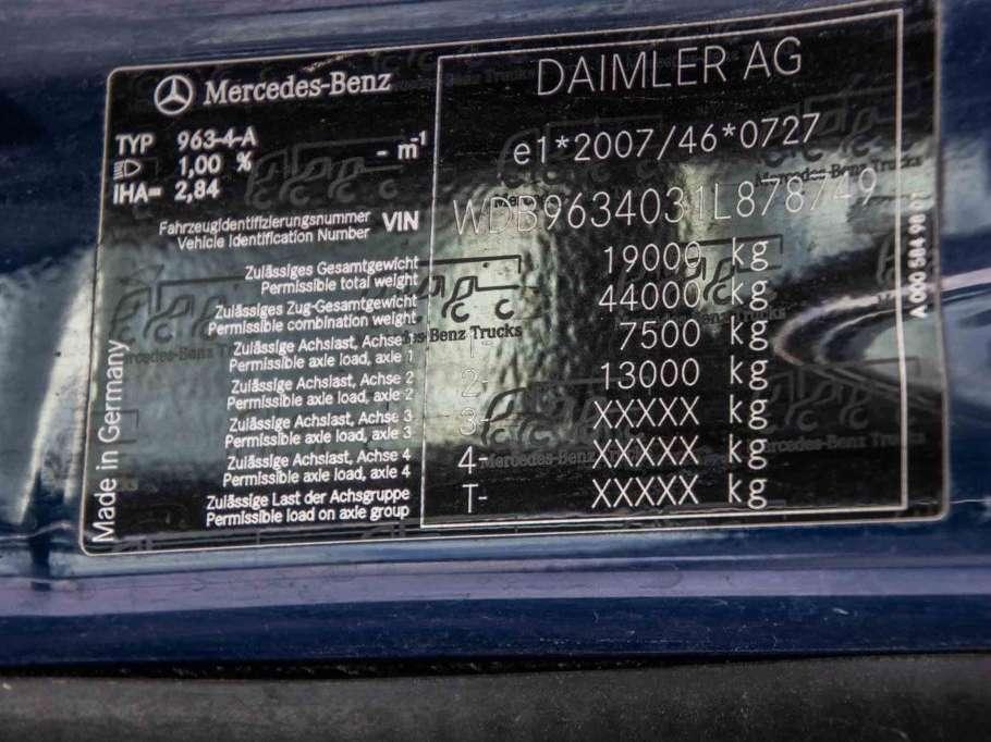 Mercedes-Benz ACTROS 1843 LS+E6+HYDRAULIQUE Photo 8