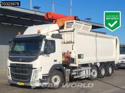 Volvo FM 420 FM 8X2 NL-truck APK Palfinger PK 23501 W Crane Lift + Steering axle Euro 6 sold by BAS World B.V.