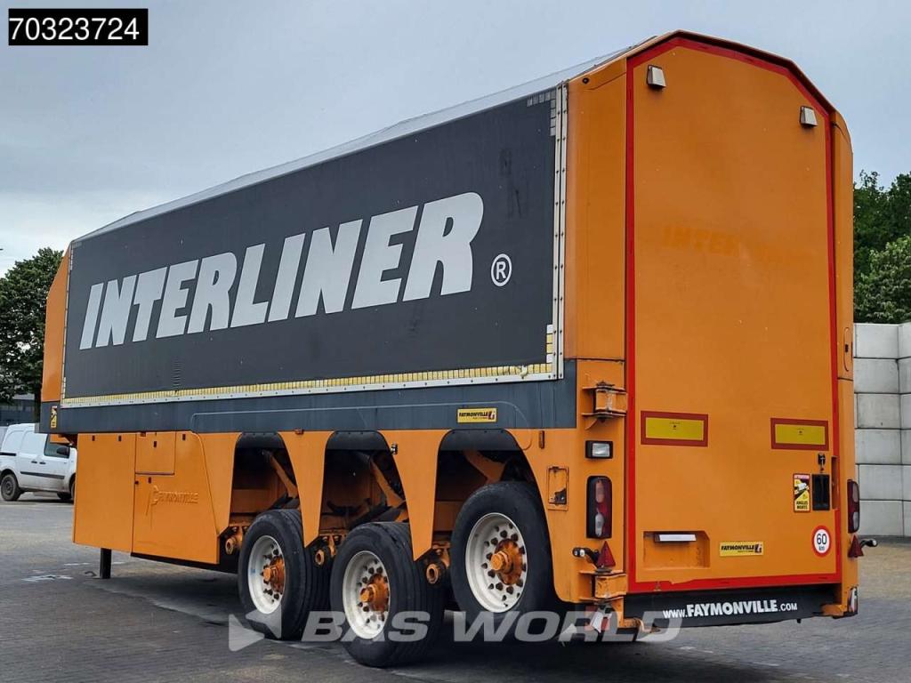 Faymonville PV-3C 3 axles Empty Weight 6980 Glass Innenlader 2xLift Axle Photo 2