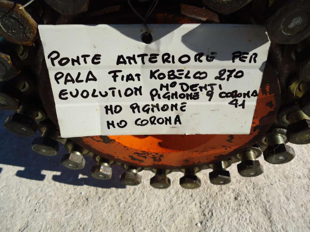 Front axle for Fiat Kobelco W270 Photo 2
