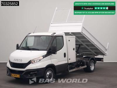 Iveco Daily 35C14 Kipper Kist 3,5t Trekhaak Airco Cruise Euro6 Tipper Benne Kieper Airco Trekhaak Cruise sold by BAS World B.V.