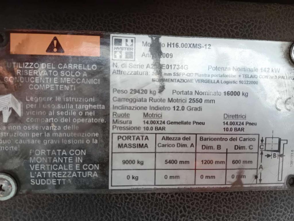 Hyster H16.00XMS-12 Photo 5