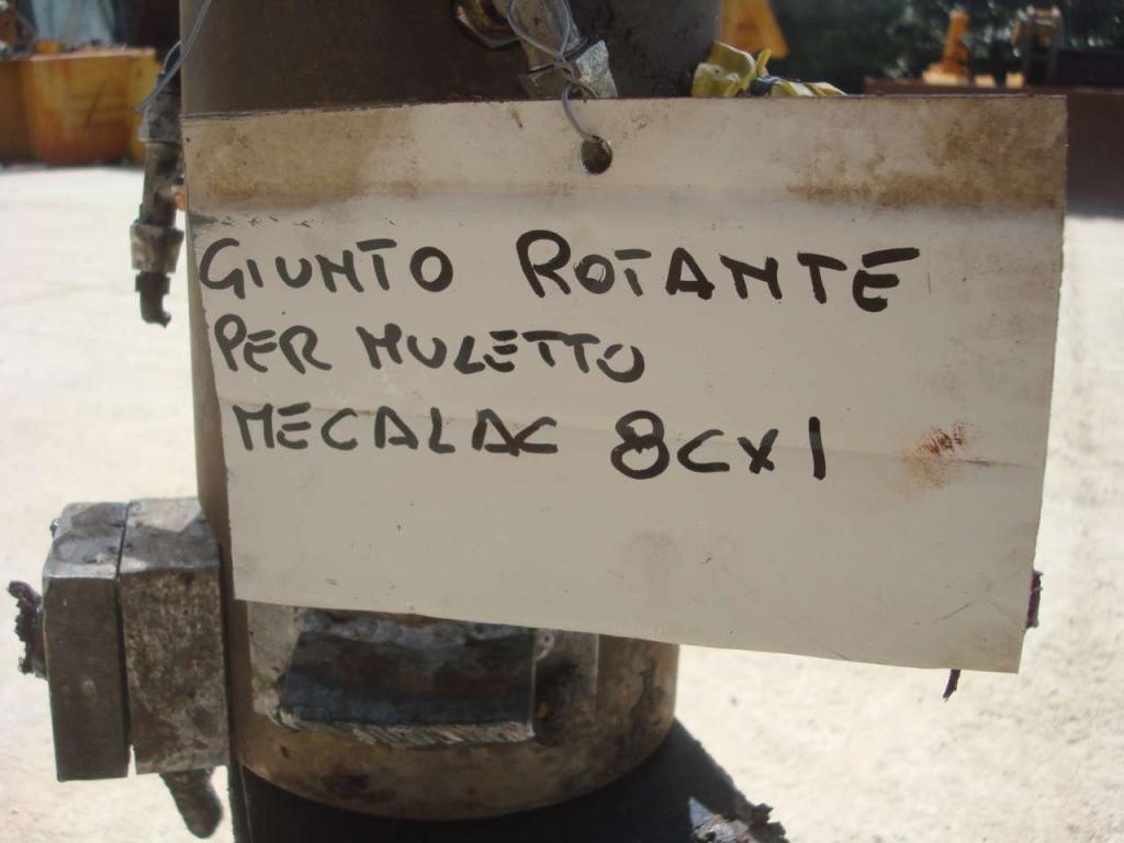 Rotating joint for per Muletto Mecalac 8CXI Photo 4