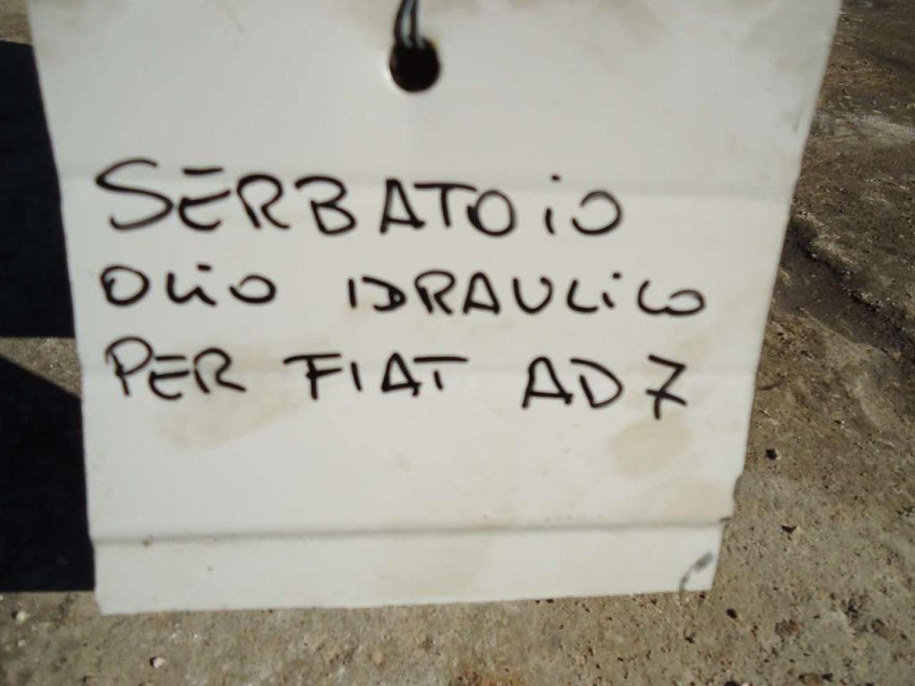 Oil tank for Fiat AD7 Photo 1