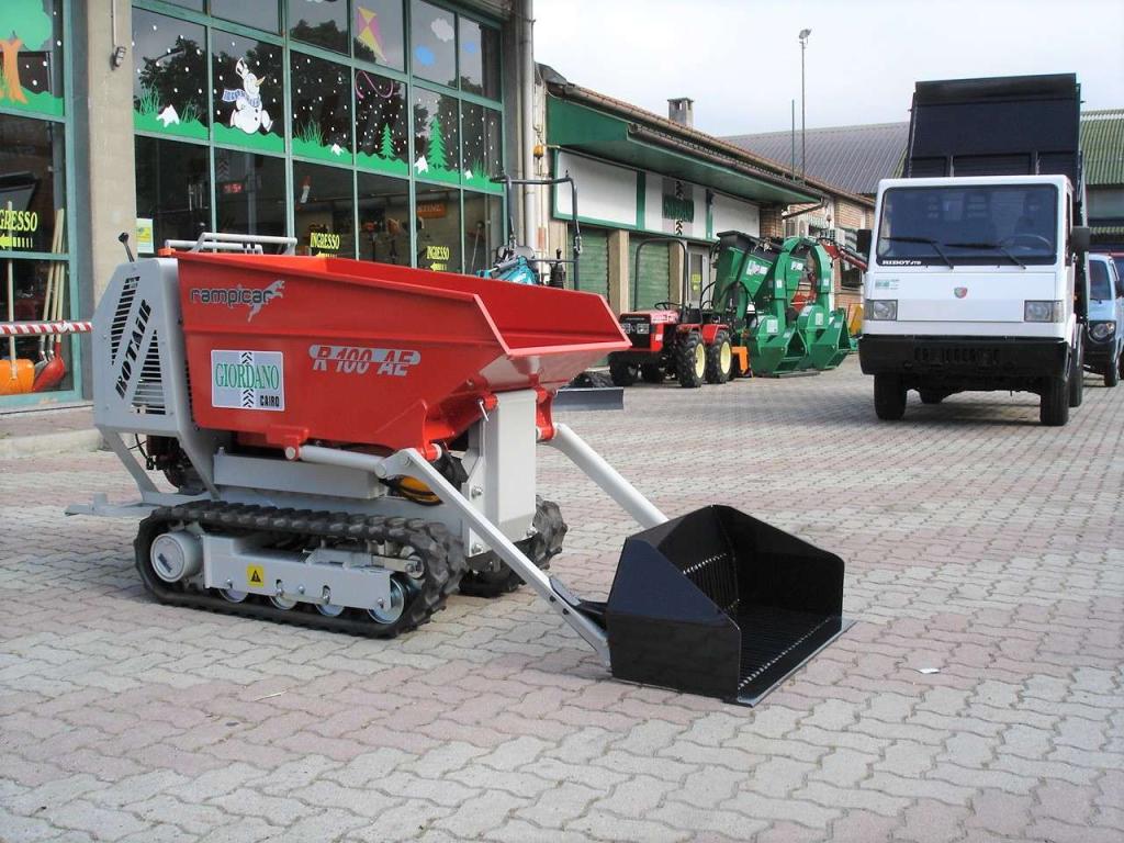Rotair RAMPICAR R100AE HONDA - BENNA GRIGLIATA MANUTENZIONE SPIAGGE SETACCIAMENTO SPIANAMENTO Photo 4