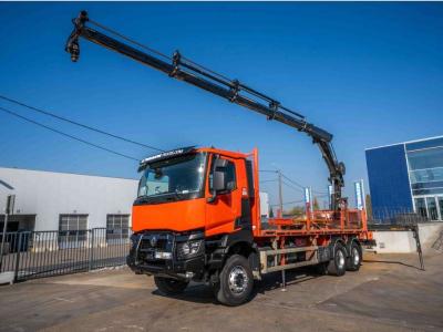 Renault K380 DXI -6x4+HIAB 21 T/m+4 EXT sold by Braem NV