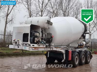 Zappmix NEV3T 12m3 Liftachse TÜV 01-25 Concrete Hydraulik sold by BAS World B.V.