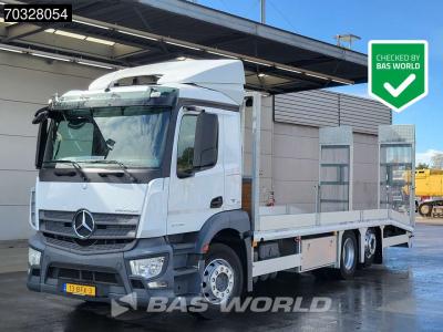 Mercedes-Benz Antos 2735 6X2 Machine transporter Oprijwagen Hydraulic ramps Lift+steering axle Full Air Euro 6 sold by BAS World B.V.