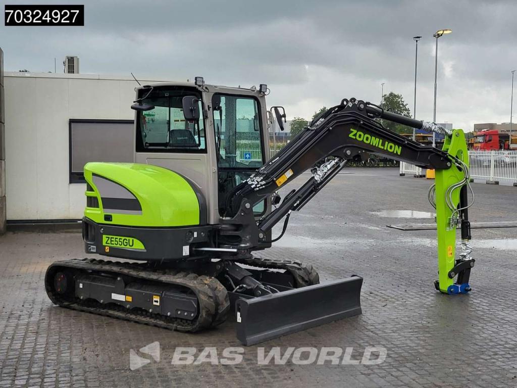 Zoomlion ZE55 GU KUBOTA ENGINE - CE CERTIFIED Photo 7