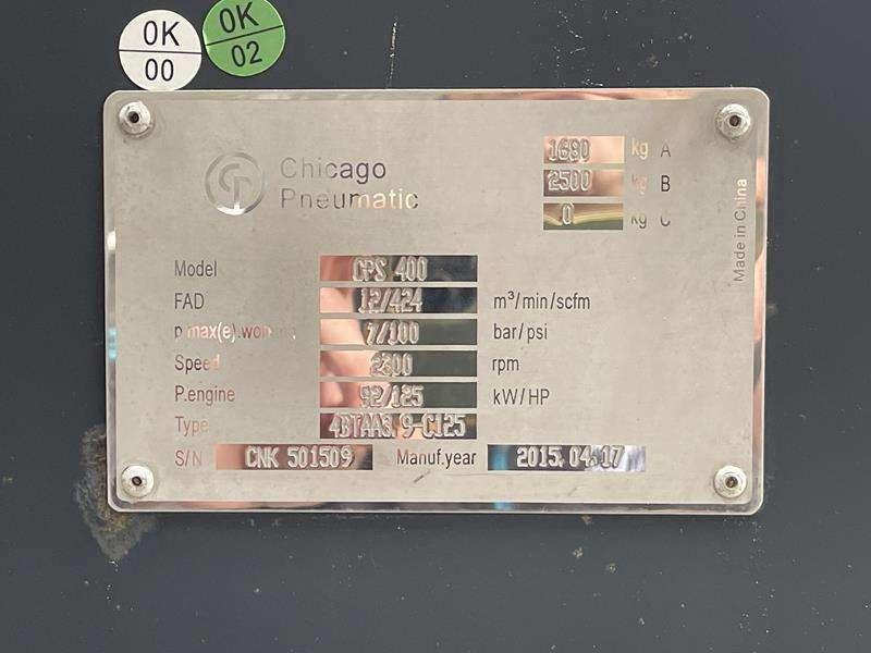 Chicago Pneumatic CPS 400 Photo 6