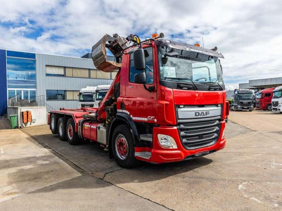 Daf CF 440 FAK-8x2 + Palfinger Epsilon Q180 Z95TR Photo 7