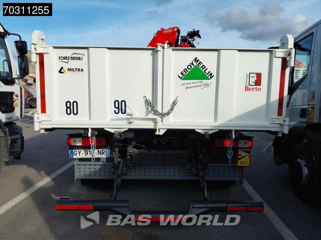 Renault C 320 4X2 Fassi F125.A.1.23 XE Kran Crane Tipper Automatic Euro 6 Photo 10