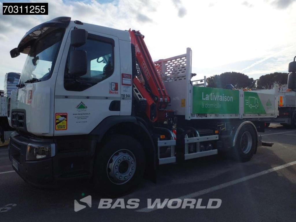 Renault C 320 4X2 Fassi F125.A.1.23 XE Kran Crane Tipper Automatic Euro 6 Photo 9