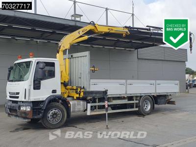 Iveco Eurocargo 180E250 4X2 HYVA HB.150XE3 Kran Crane Automatic Euro 5 sold by BAS World B.V.