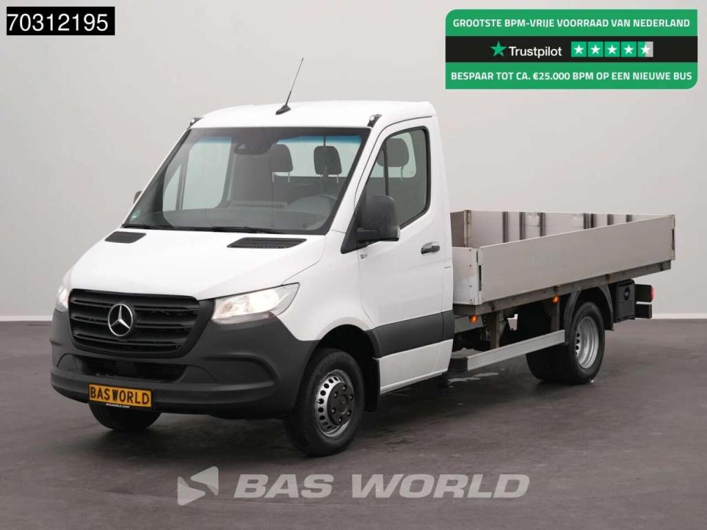 Mercedes-Benz Sprinter 516 CDI Automaat Dubbellucht 160PK Open Laadbak Navi Airco Cruise Standkachel Euro6 Pritsc Photo 1