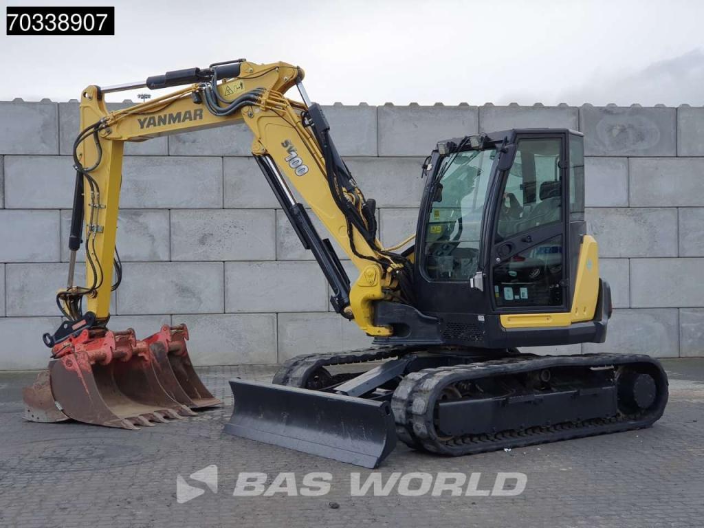 Yanmar SV100 A/C - 3 Buckets Photo 5