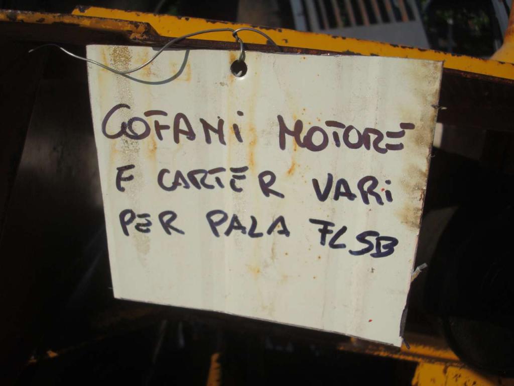 Hood and body panel for Fiat Allis FL5B Photo 2