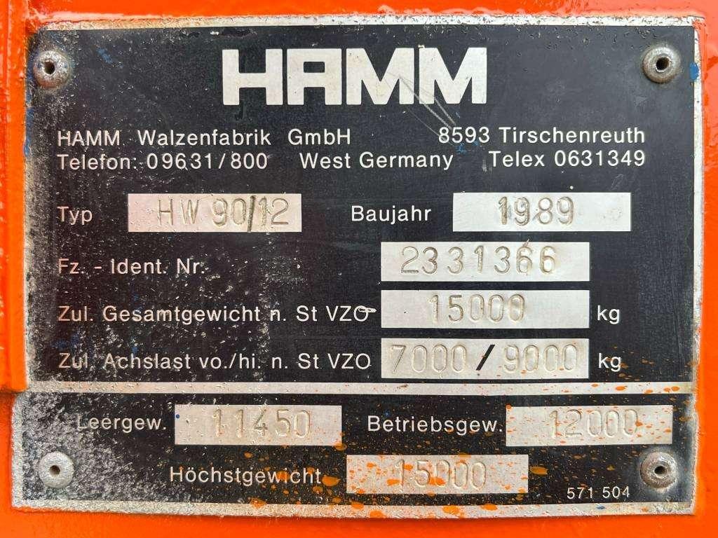 Hamm HW90/12 - Excellent Condition / Dutch Machine / CE Photo 16