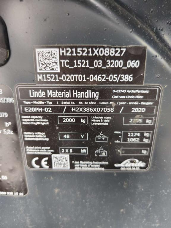 Linde E20PH-02 Photo 5