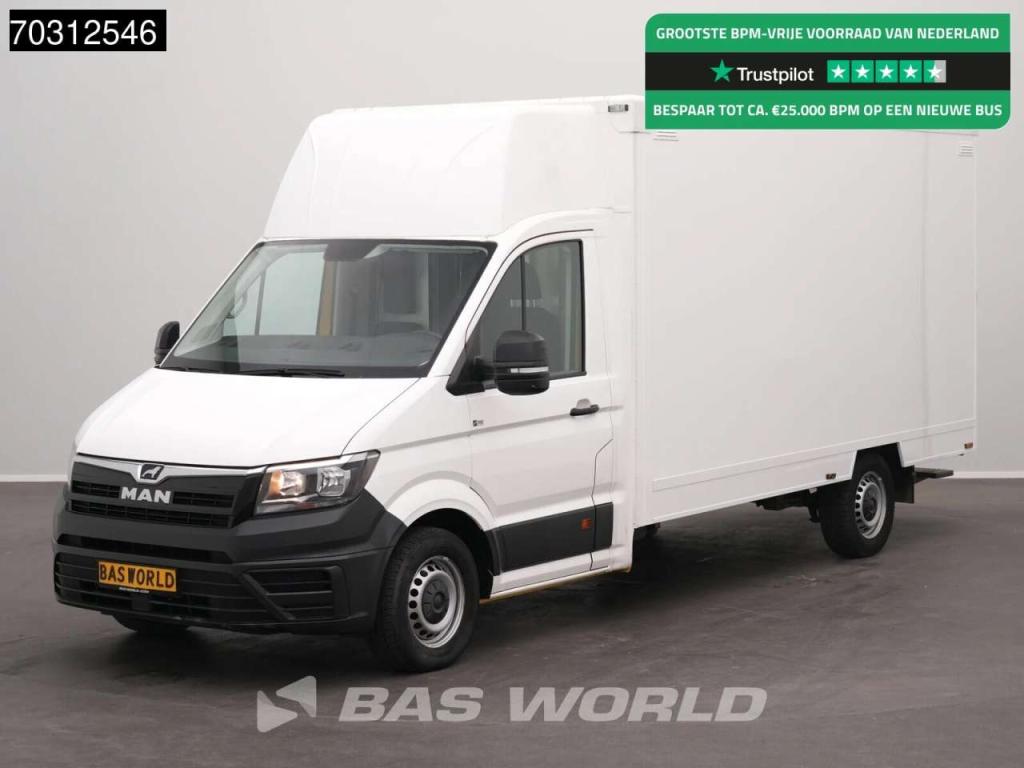 Man TGE 3.100 433cm Bakwagen Achterdeuren Zijdeur Camera Euro6 Meubelbak Koffer Verkoopwagen Pakketwage Photo 1