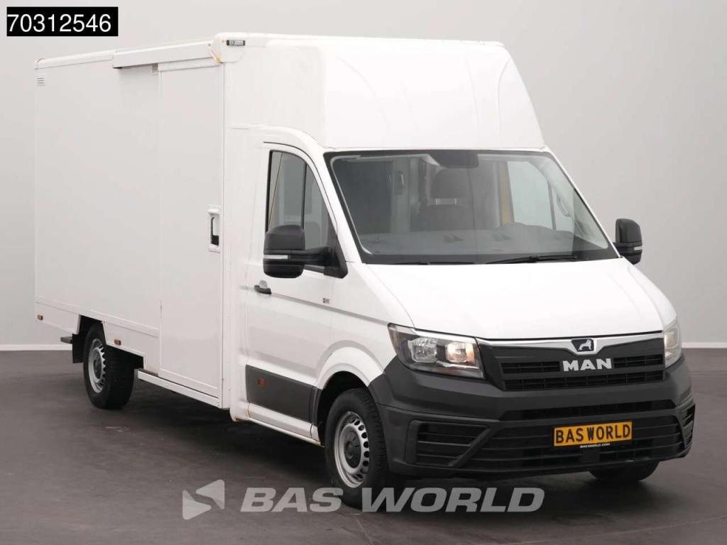 Man TGE 3.100 433cm Bakwagen Achterdeuren Zijdeur Camera Euro6 Meubelbak Koffer Verkoopwagen Pakketwage Photo 6