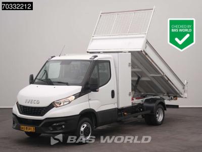 Iveco Daily 35C16 3.0L Kipper met Kist Dubbellucht 3,5t Trekhaak Airco Cruise Euro6 Tipper Benne Kieper A sold by BAS World B.V.