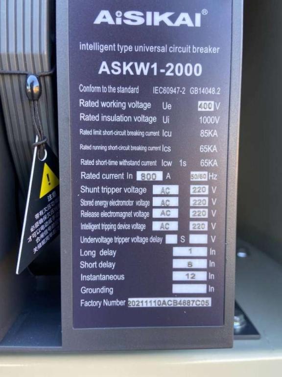 Aisikai Circuit Breakers - various options Industrial circuit breaker Photo 3