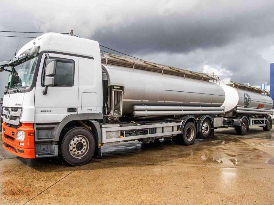 Mercedes-Benz ACTROS 2544-MP3 + MAGYAR-INOX-18.200L + 17.700L