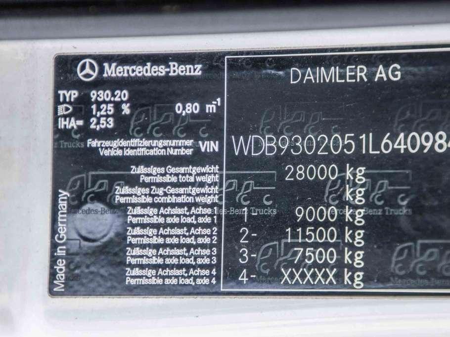 Mercedes-Benz ACTROS 2544-MP3 + MAGYAR-INOX-18.200L + 17.700L/2X6COMP Photo 12