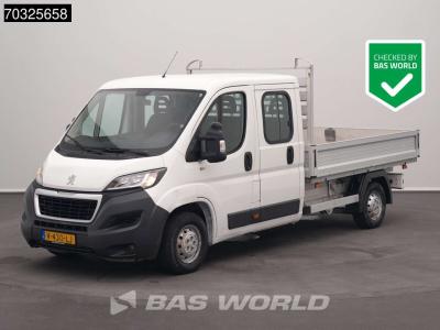 Peugeot Boxer 130pk Dubbel Cabine Open Laadbak Airco Trekhaak Euro6 Pritsche Pickup A/C Towbar sold by BAS World B.V.