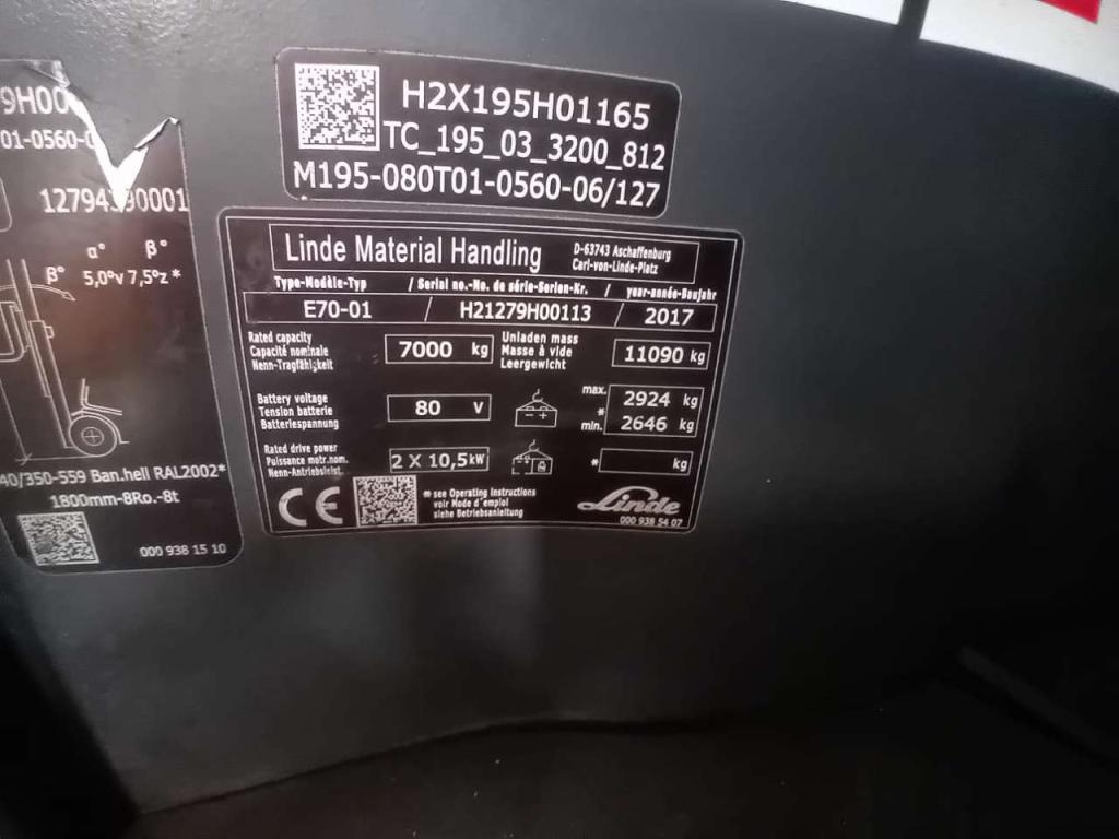 Linde E70-01 Photo 6