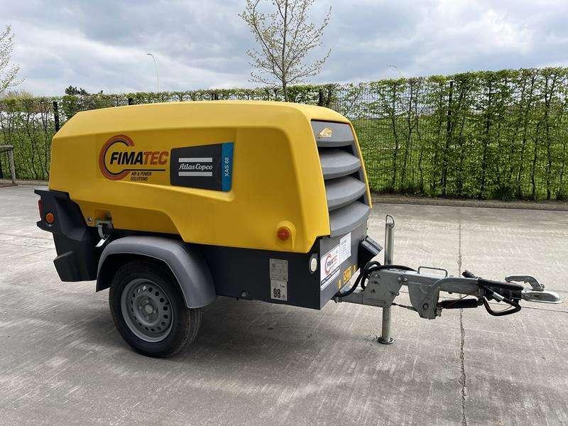 Atlas Copco XAS 68 KD - N WHEELS W.B. DIN EYE Photo 4