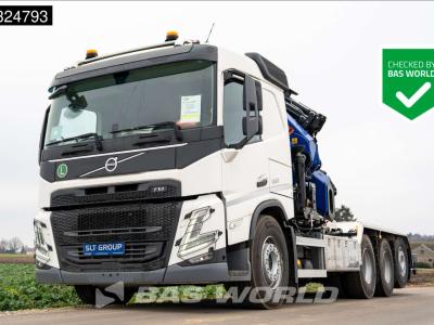 Volvo FM 500 FM 8X4 NEW! PM 48526 SP Kran Crane Fly-Jib VEB+ Lift-Lenkachse LED Euro 6 sold by BAS World B.V.