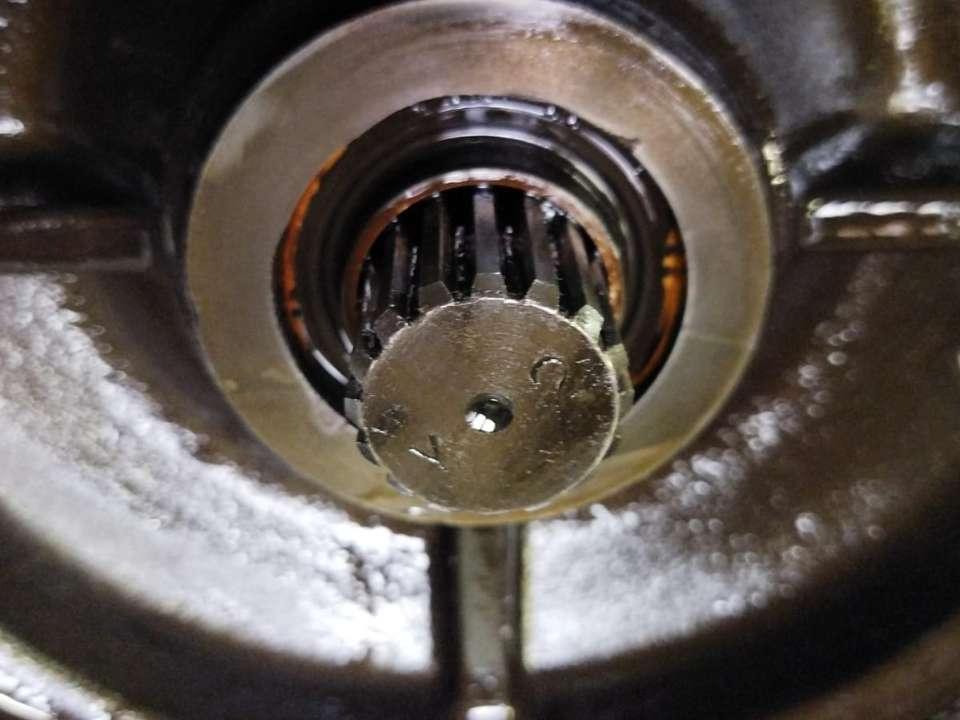 Turntable rotation motor for Case CX 130 Photo 2