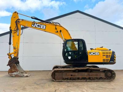 JCB JS220LC - Hammer Lines / Quick Coupler / Camera sold by Boss Machinery