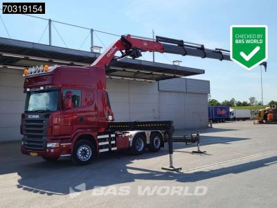 Scania R480 R 6X2 NL-Truck HMF ODIN OK6 Crane Kran 6 Extensions Lift+Lenkachse ADR sold by BAS World B.V.
