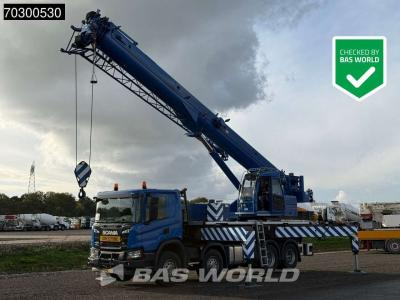 Scania P450 P 8X4 Palfinger/SANY SPC500E Telescopic Crane Retarder Navi Automatic Euro 6 sold by BAS World B.V.