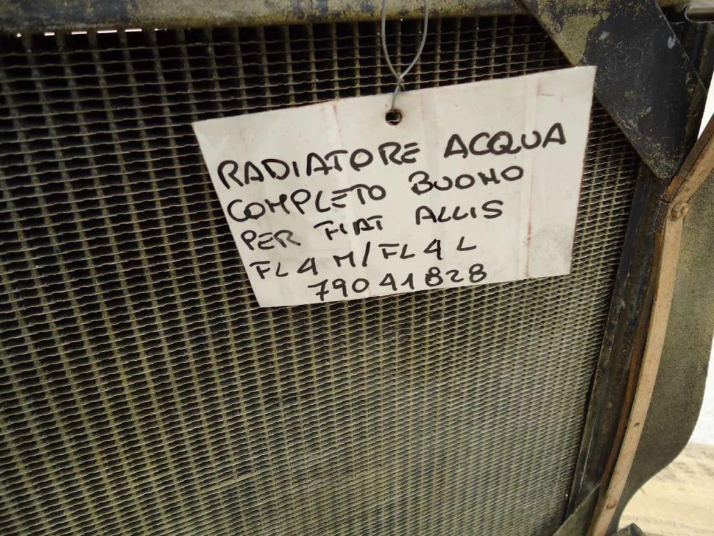 Water radiator for Fiat Allis FL4M e FL4L Photo 5