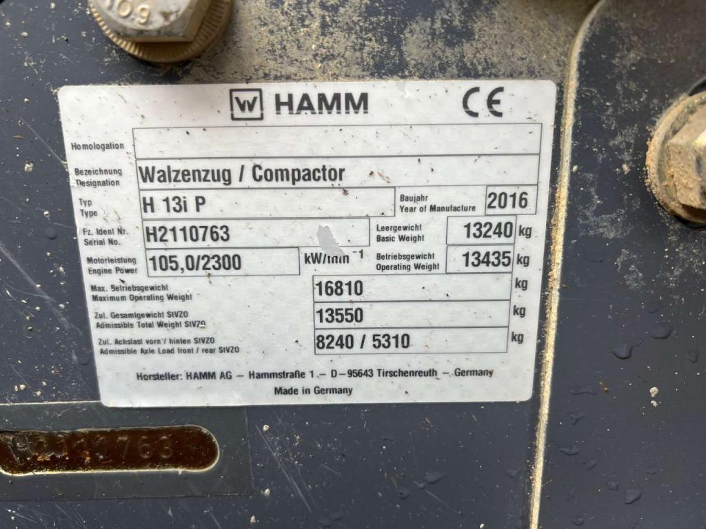 Hamm H13i Padfoot compactor Photo 25
