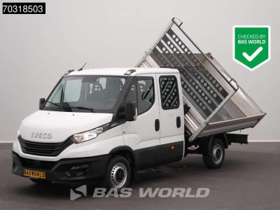 Iveco Daily 35S16 Automaat Driezijdige Kipper Dubbel Cabine 3,5t Trekhaak 160PK Airco Camera Euro6 Tipper sold by BAS World B.V.