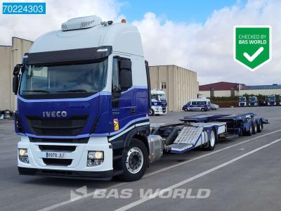 Iveco Stralis 500 4X2 ROLFO Truck transporter Standklima 2xTanks Euro 6 sold by BAS World B.V.