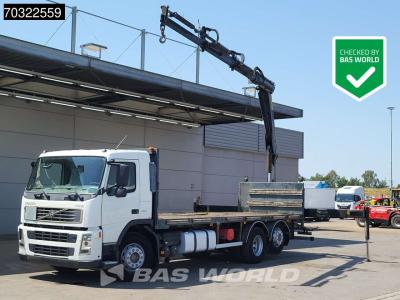 Volvo FM 420 FM 6X2 Palfinger PK15500 Crane Manual Gearbox Euro 3 sold by BAS World B.V.