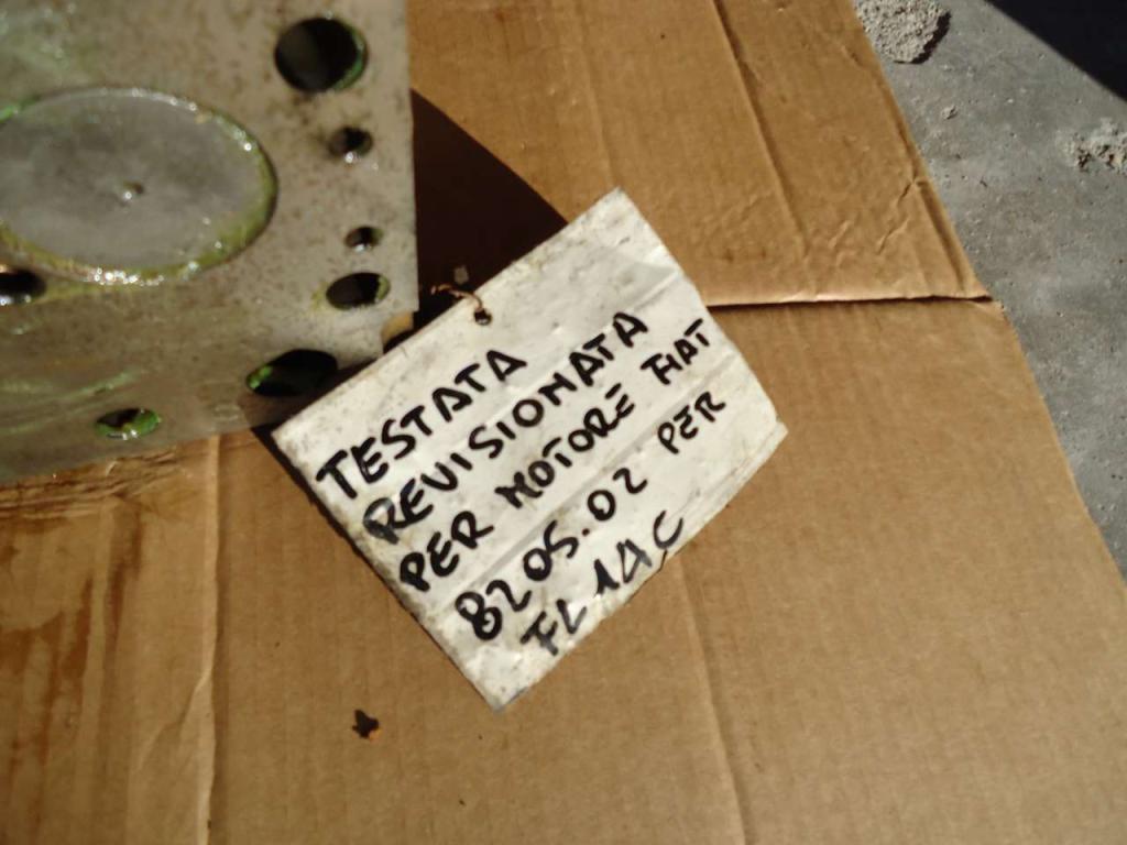 Cylinder head for MOTORE FIAT 8205.02 PER FL14C Photo 2