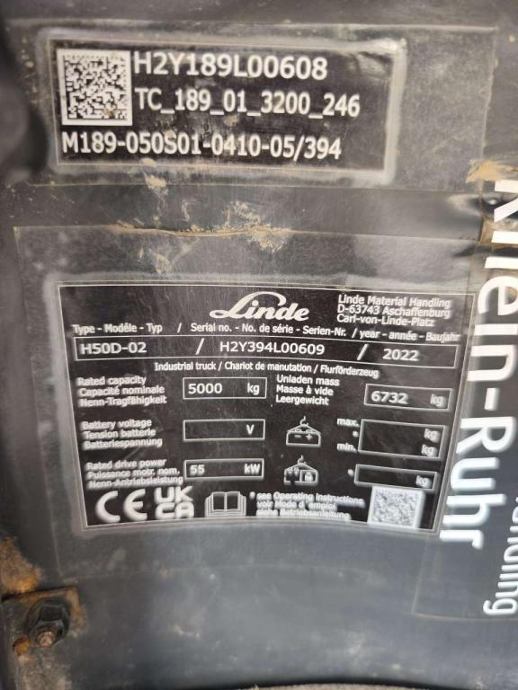 Linde H50D-02 Photo 7