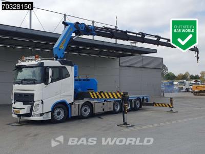 Volvo FH 500 FH 10X4 Palfinger PK92002-SH Crane 7 extensions Fly-Jib Preparation NL-truck APK VEB+ Euro 6 sold by BAS World B.V.