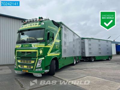 Volvo FH 540 6X2 NL-Truck Cattle transport  I-Park Cool ACC Euro 6 sold by BAS World B.V.