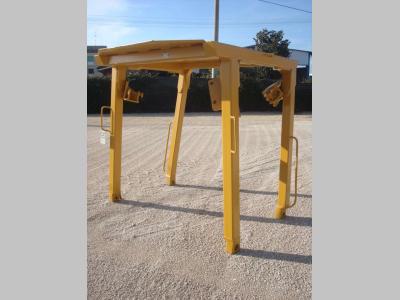 Rollover protective structure for FIAT ALLIS -  DOZER FL20 - FD20 sold by OLM 90 Srl