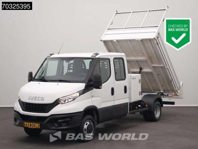 Iveco Daily 35C16 3.0L Dubbel Cabine Kipper met Kist 3,5t Trekhaak Dubbellucht 160PK Navi Airco Cruise Eu sold by BAS World B.V.
